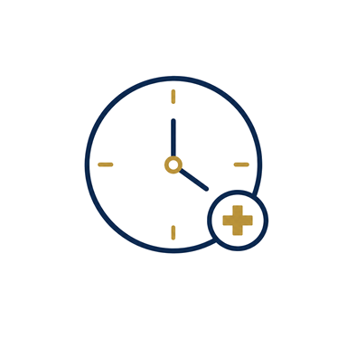 Ícono de horario médico